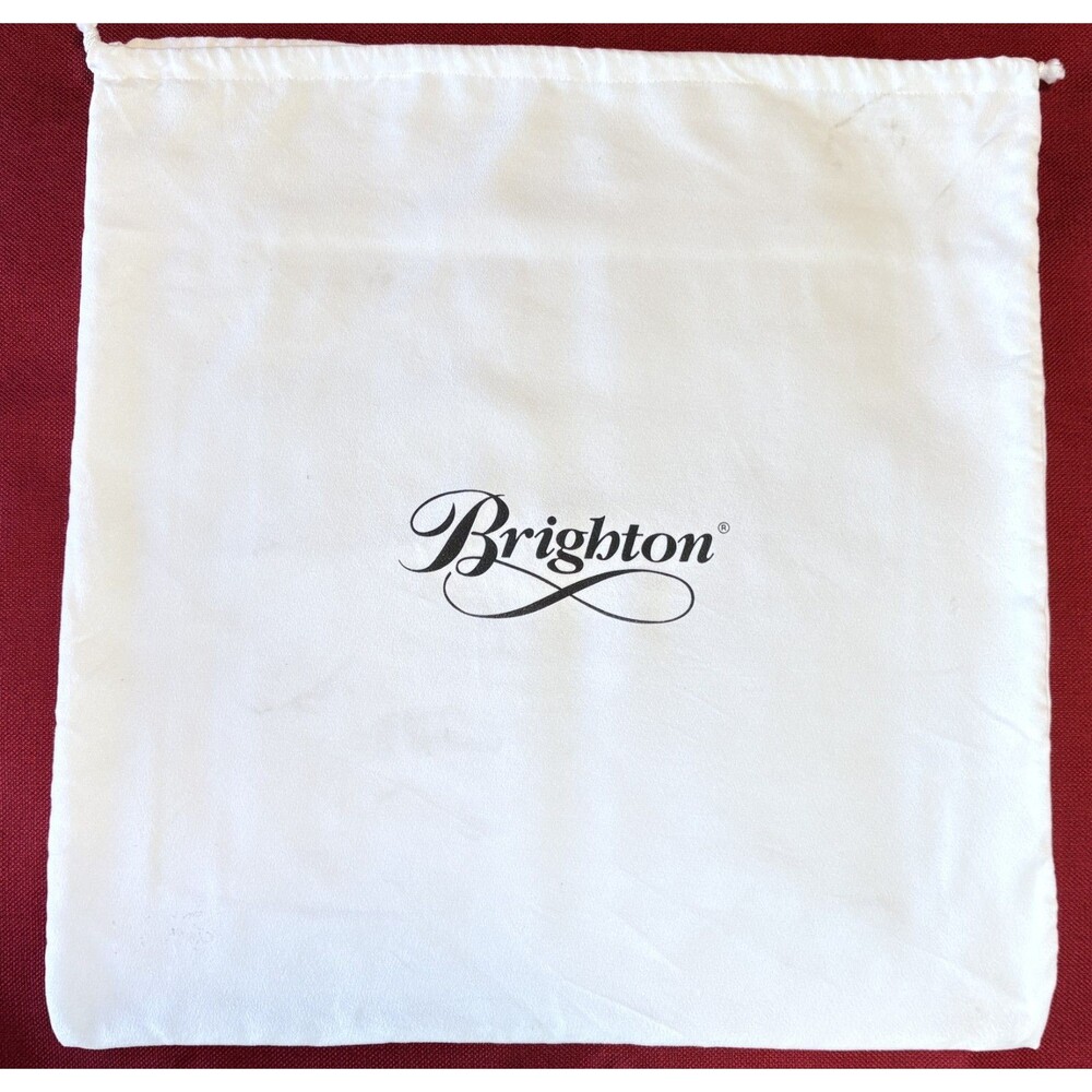 Brighton Dustcover For Handbag -- Approx 20x20" -- Drawstring